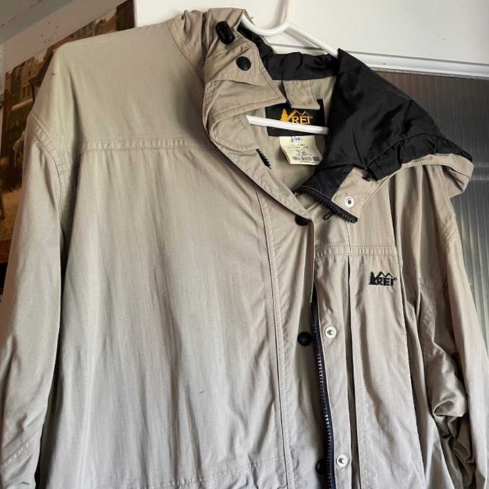 Beige Raincoat/Jacket